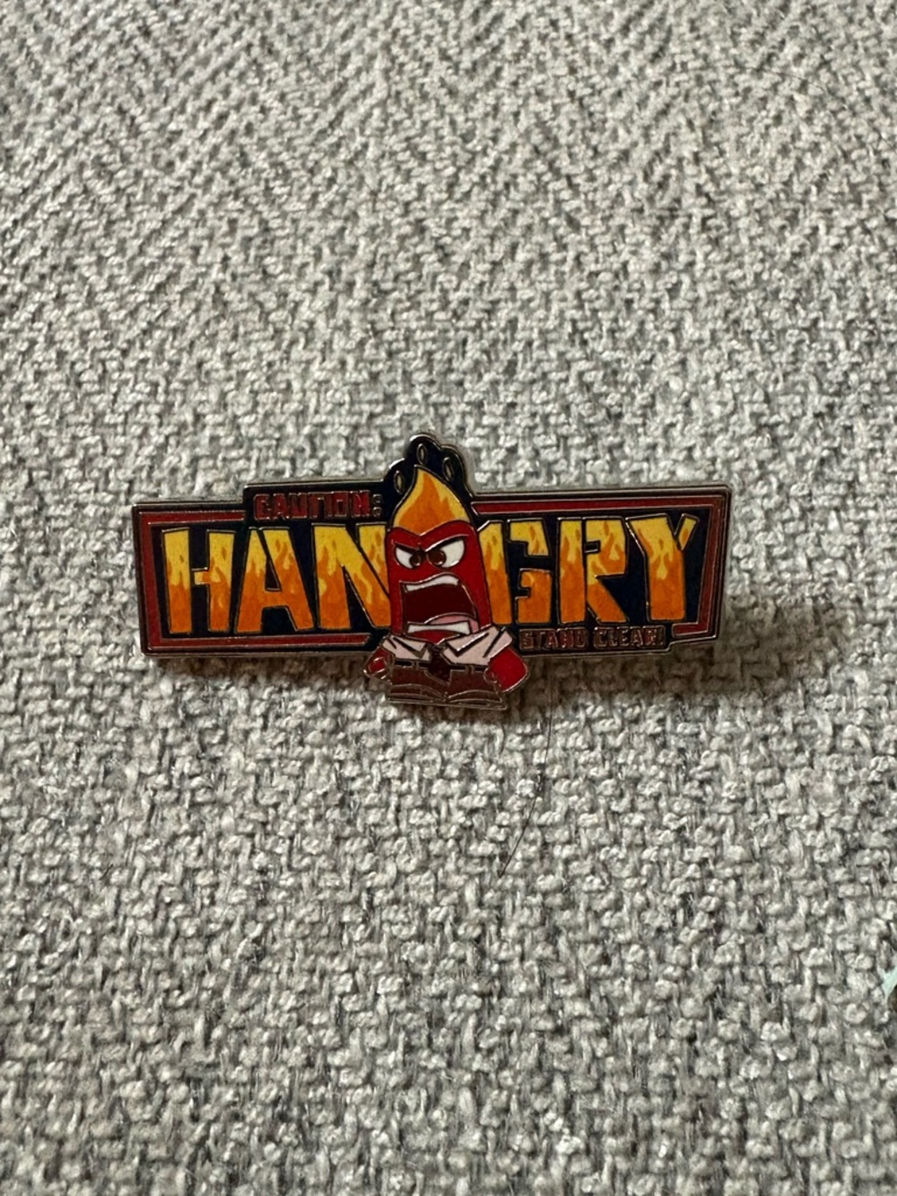 Anger Hangry Pin